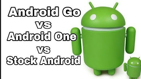 Difference between ANDROID GO vs ANDROID ONE vs STOCK ANDROID || #dgt
