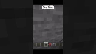 Minecraft: Ore Trap! | #shorts