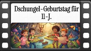 KBG 0119 | Mitbringsel Kindergeburtstag Dschungel: Ablaufideen für 11-Jährige zuhause
