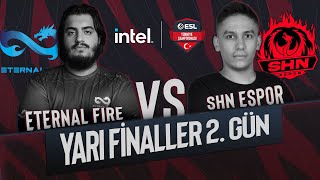 CANLI: EF vs SHN | INTEL ESL Türkiye CS:GO Şampiyonası | Yarı Finaller | 2. Gün