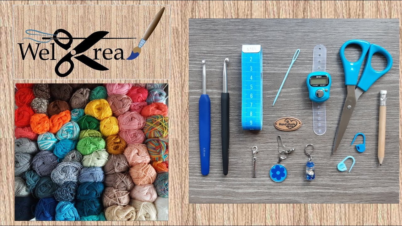 Vlog 15 over haken, haakpatronen (ontwerpen), amigurumi, aankopen van garens, enz.