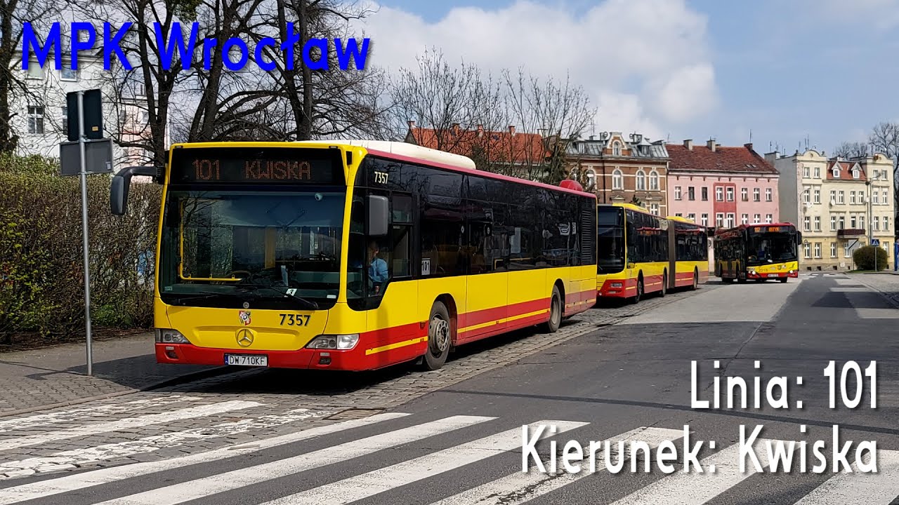 [🇵🇱PL] TIMELAPSE: MPK Wrocław - Linia: [🚍101]