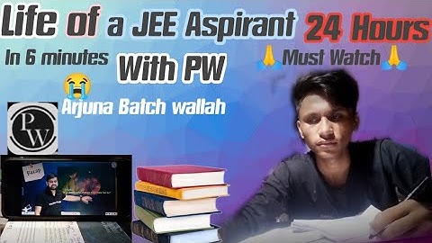 A day of JEE Aspirant Student #physicswallah  #jeeadvanced @PhysicsWallah