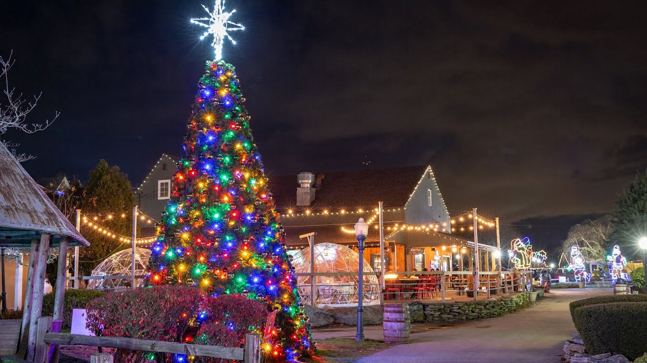 Holiday Light Shows Olde Mistick Village Teaser YouTube