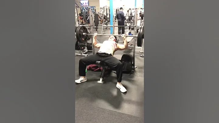 225lb incline bench for reps!/17 years old!