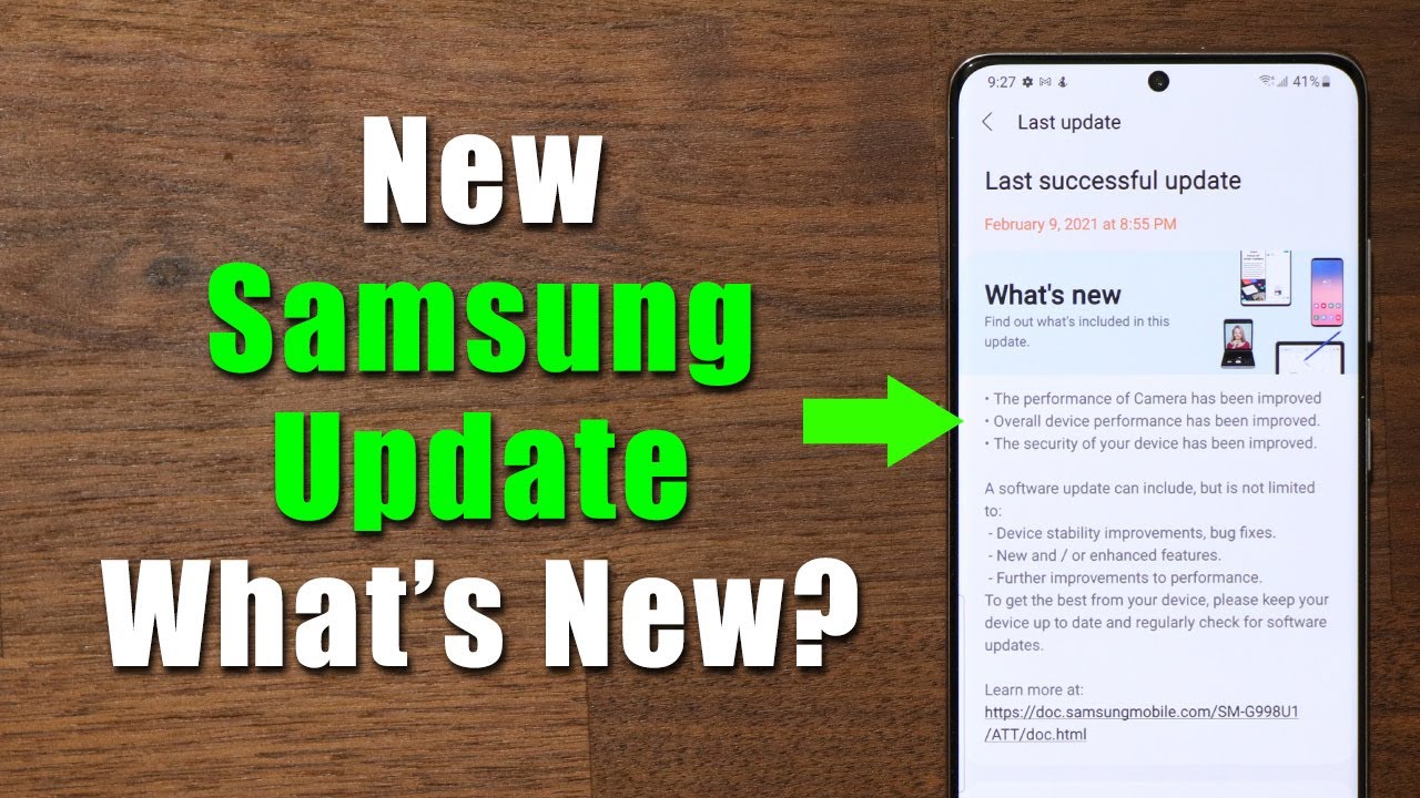 New Software Update for Galaxy S21 Ultra (One UI 3.1) – Camera and Performance Improvements
