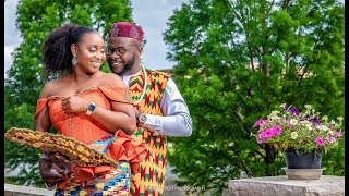 Ivy &amp; Chris Nigeria Traditional Wedding #nigeriantraditionalwedding #ghanaweddingengagement