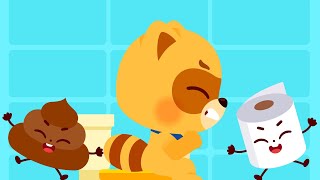 Poo-Poo Song🚽 | Sing Along | Kid's Songs | I Need to Go Now!