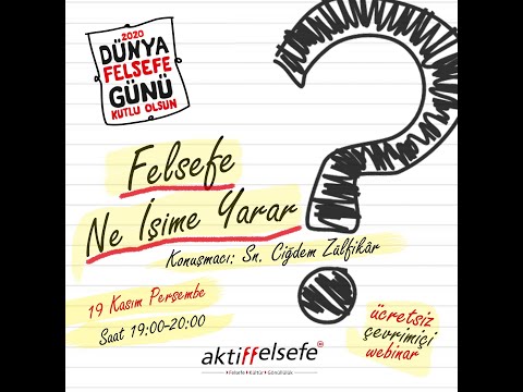 Felsefe Ne İşime