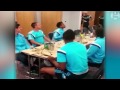 'Boring Chelsea' stars Didier Drogba and John Terry play 'head tennis'