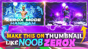 How To Make Thumbnail Like Xerox FF | Xerox FF and Lexis FF jaise thumbnail kaise banaye @ZeroxFF