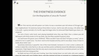 Ebooks in Olive Tree's Bible App screenshot 4