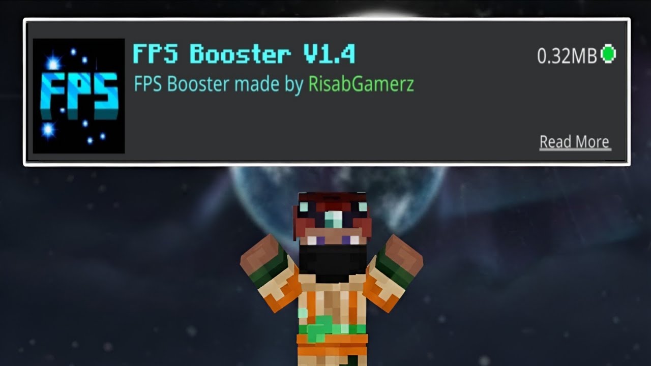 The Best FPS BOOST Mod For MCPE 1.21+ (NO LAG + Smooth Gameplay) - YouTube