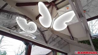 Restaurant Le Buerehiesel - France (Manta by Ross Lovegrove & Butterfly Lamp by Chantal Thomass)