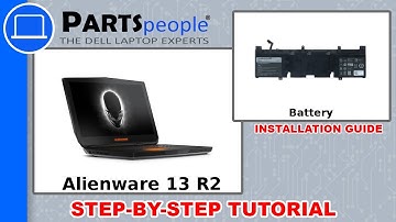 Dell Alienware 13 R2 (P56G002) Battery How-To Video Tutorial