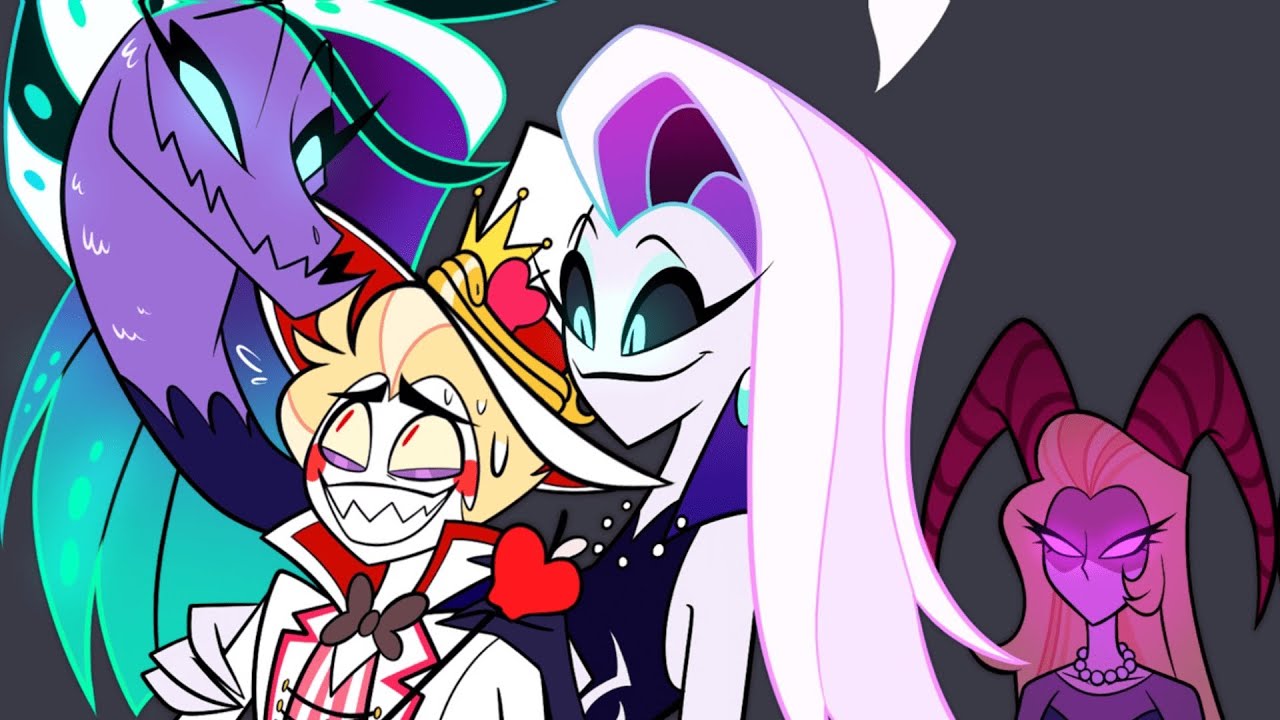 HEY GUYS... 😖 HAZBIN HOTEL COMIC DUB