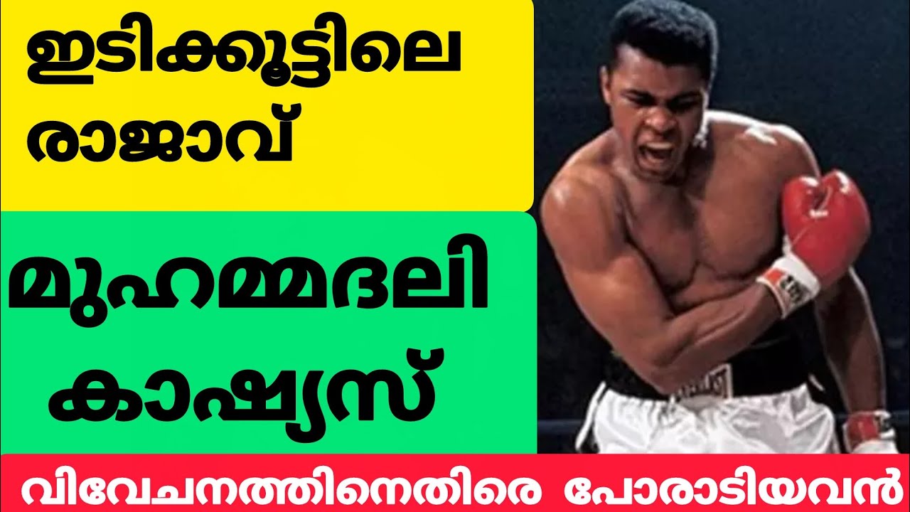 ഇടിക്കൂട്ടിലെ രാജാവ് മുഹമ്മദ്അലി കാഷ്യസ് ഒരു ബോക്സർ മാത്രമല്ല. Muhammadali boxer malayalam video 