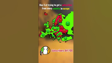 trying to get a subscriber from every country #europe #geography #mapping #maps #countryballs