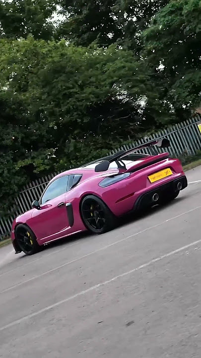 Full PPF installation on a Porsche GT4 RS
