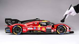 Handling your Model: Ferrari 499P 2025 Le Mans at 1:8 scale