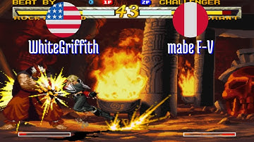 FT5 @garou: WhiteGriffith (US) vs mabe F-V (PE) [Garou Mark of the Wolves Fightcade] Nov 24