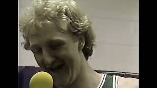 Larry Bird Hits the First Clutch 3-Pointer in NBA Finals History