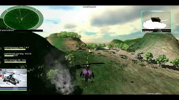 Indie 3D action helicopter game - roTor - alpha/showcase game