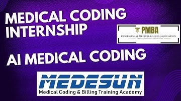 Medical Coding Internship and AI Medical Coding CAIMC® Certification MEDESUN Medical Coding Academy
