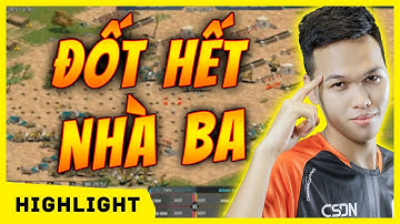 ĐỐT HẾT NHÀ BA của CSDN - Hồng Anh ngay lập tức bị HỒI MÃ THƯƠNG đến từ Sẻ | AoE Highlights