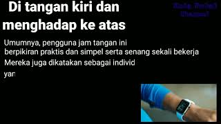 Di Tangan Kanan atau Kiri, Tebak Kepribadian Seseorang Dilihat dari Cara Memakai Jam
