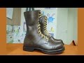 Making Corcoran Military Jump boots - Пошив американских прыжковых ботинок