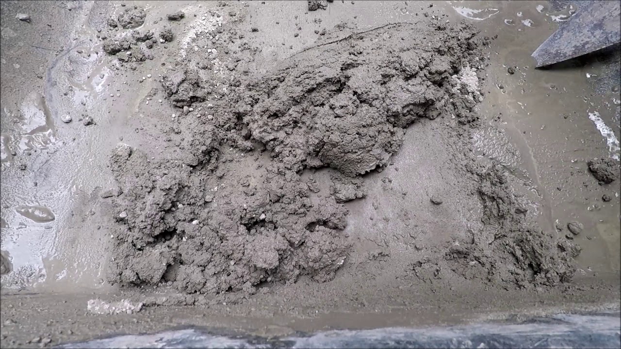 Custom concrete mix for patchwork allows a feather edge YouTube