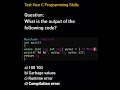 C Programming MCQ ▶ Union Initialization Error ▶ Find the Output