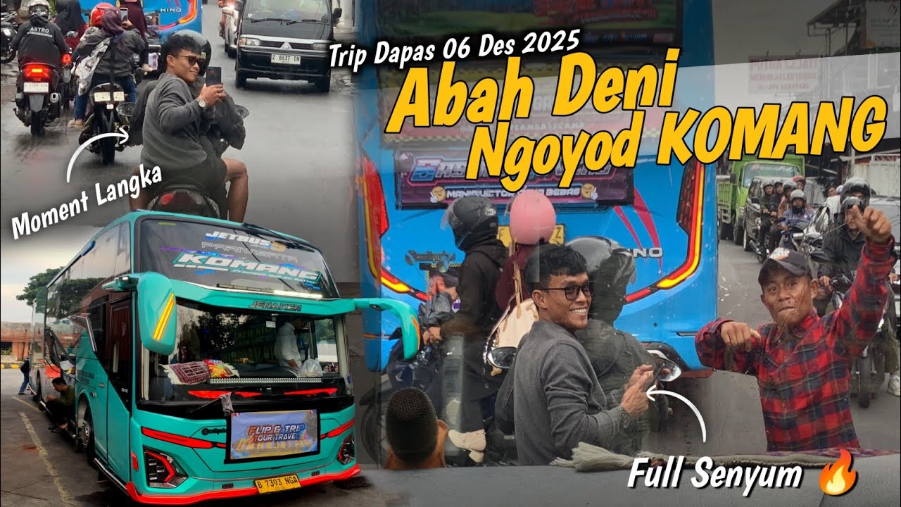 JEMPOL TRANS KOMANG ‼️ MOMENT SERU ABAH DENI NGOYOD KOMANG 🔥