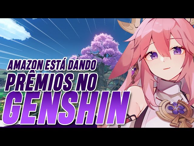 Prime está dando Gemas e mais prêmios de Genshin Impact aos seus assinantes