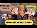 PETCO AND MICHAELS THREW THIS AWAY!! DUMPSTER DIVING! SEPTEMBER 2020