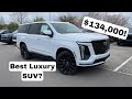 2026 Cadillac Escalade Platinum Sport 6.2 POV Test Drive & Review