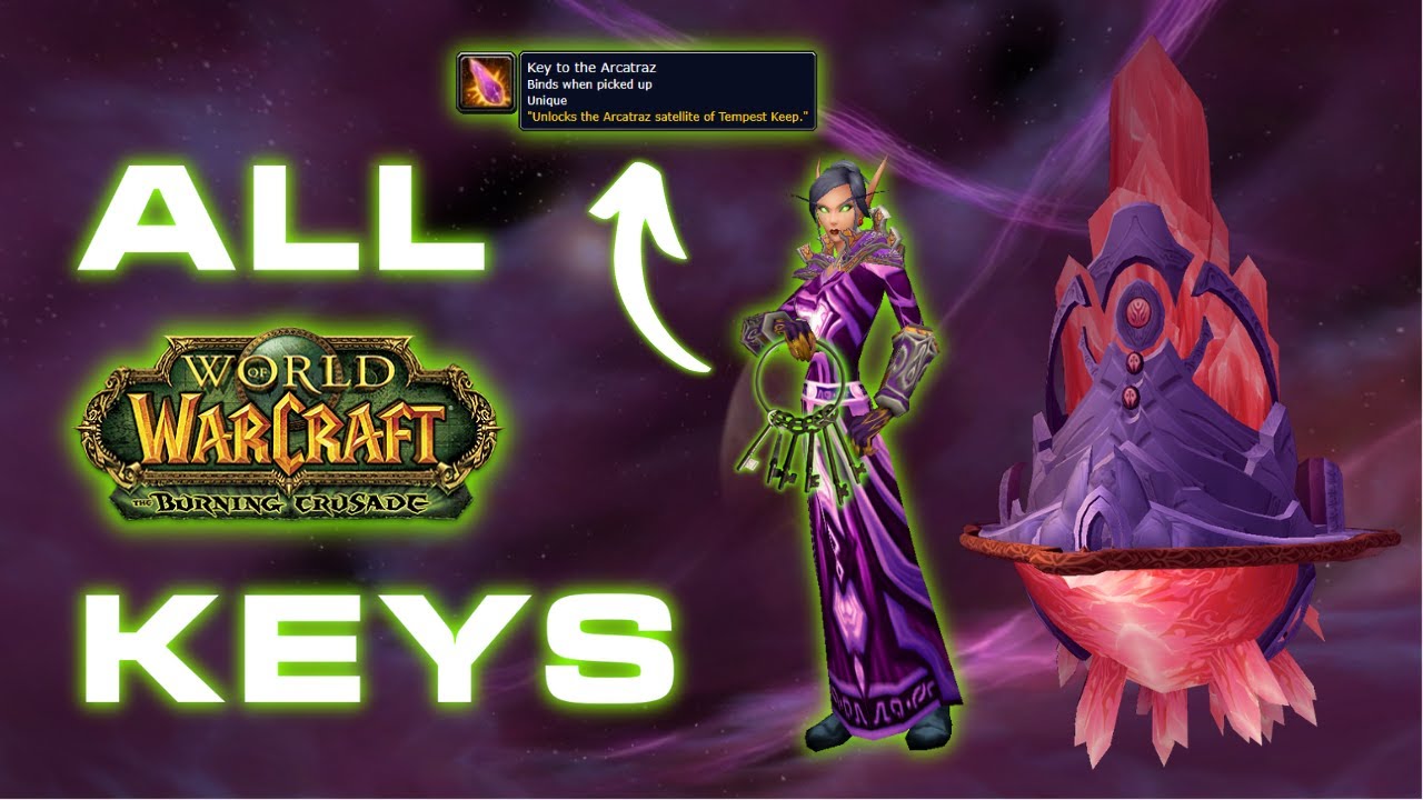 All TBC Classic Keys you need to get early on! // TBC Classic key and attunement guides