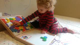 Jane does imaginets (2.5 years)
