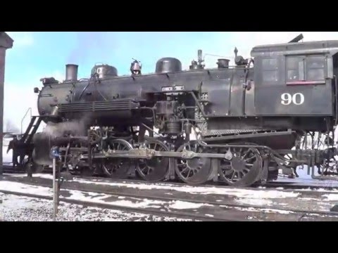 A Deep-Freeze Day on the Strasburg Rail Road.