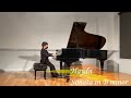 Haydn  sonata in b minor hob 32  age 9