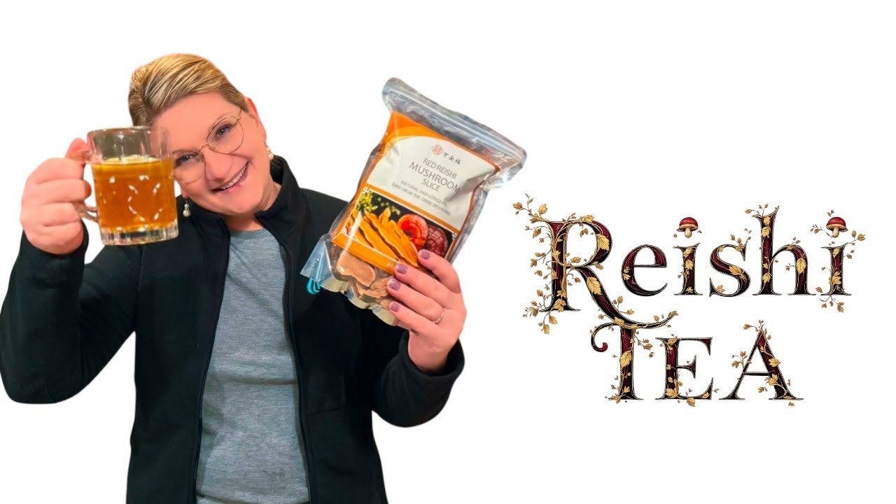 How to Make Red Reishi Mushroom Tea & Benefits YouTube