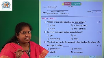 10TH DEC DELHI,TN CLASS V MATHS AMAZING ASSIGNMENT KEY