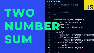 Two sum | Algorithm | Common Interview questions | Javascript