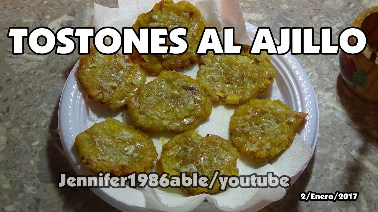 receta tostones al ajillo a lo chino