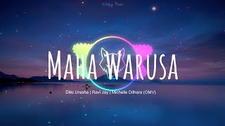 Maha Warusa [මහ වරුසා] Latest Lyrics Video || Dilki Uresha | Ravi Jay | Michelle Dilhara | WolfyBeat