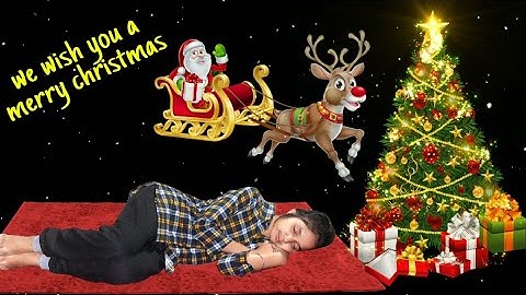 Christmas Vfx Video Editing | 🎄Christmas Own Photo Status Video Editing |Kinemaster Tutorial