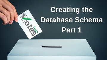 Fresh Votes 03 -  Database Schema Part 1