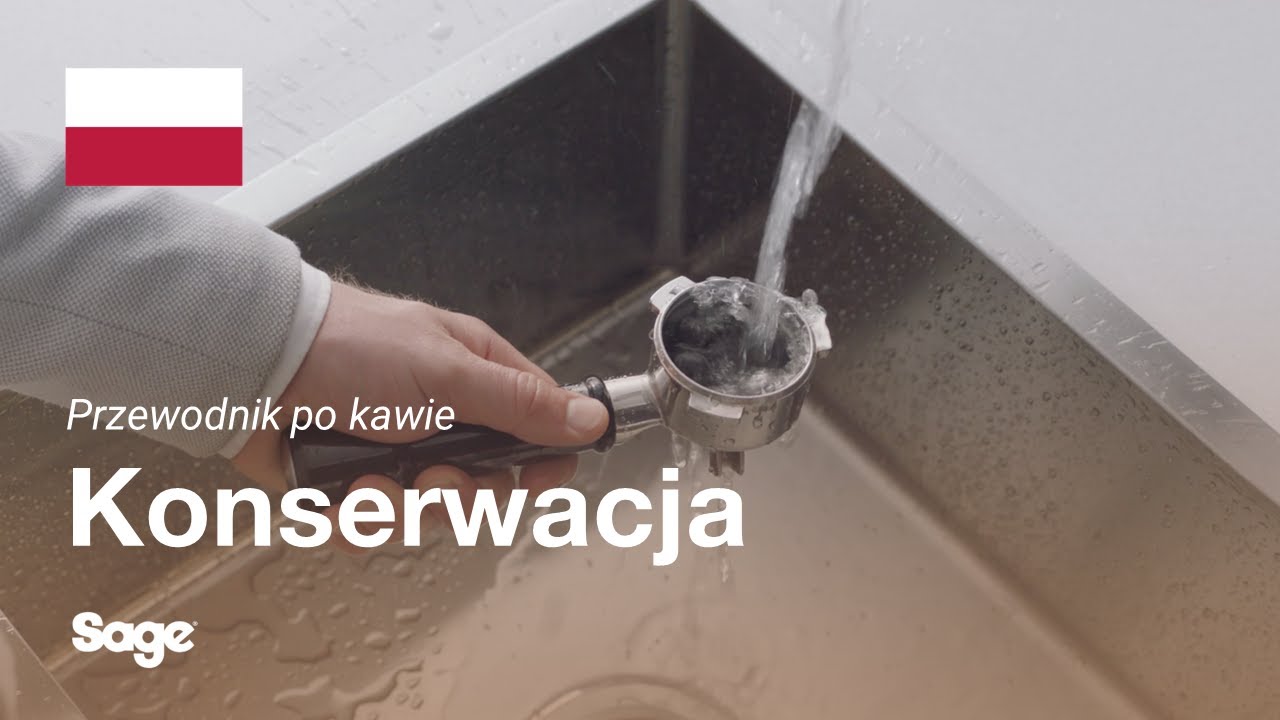 The Barista Express™ | Poradnik codziennego czyszczenia: płukanie sitka | Sage Appliances PL