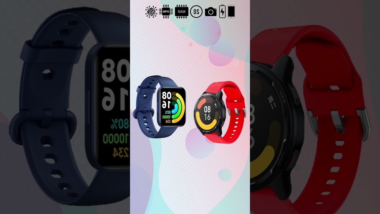 XIAOMI REDMI WATCH 2 VS XIAOMI WATCH COLOR 2 l Watch Comparison l Specifications 